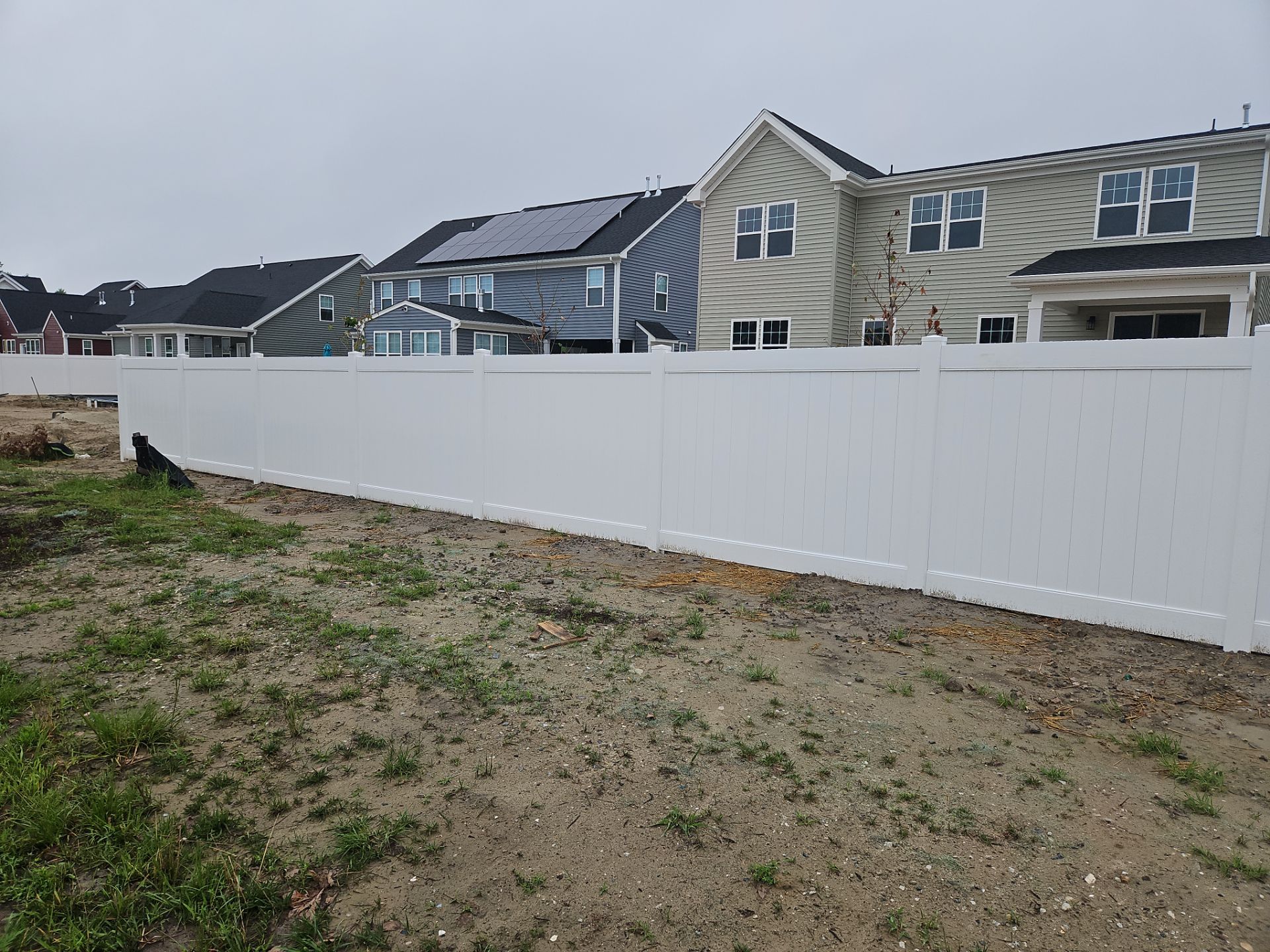 Clean Lines. Lasting Strength. by Tidewater Fence