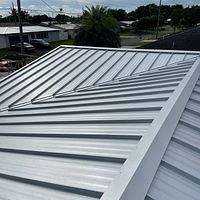 24ga 1.5" Mechanical Seam Mill Finish by Total Roofing System The Metal Roof Experts