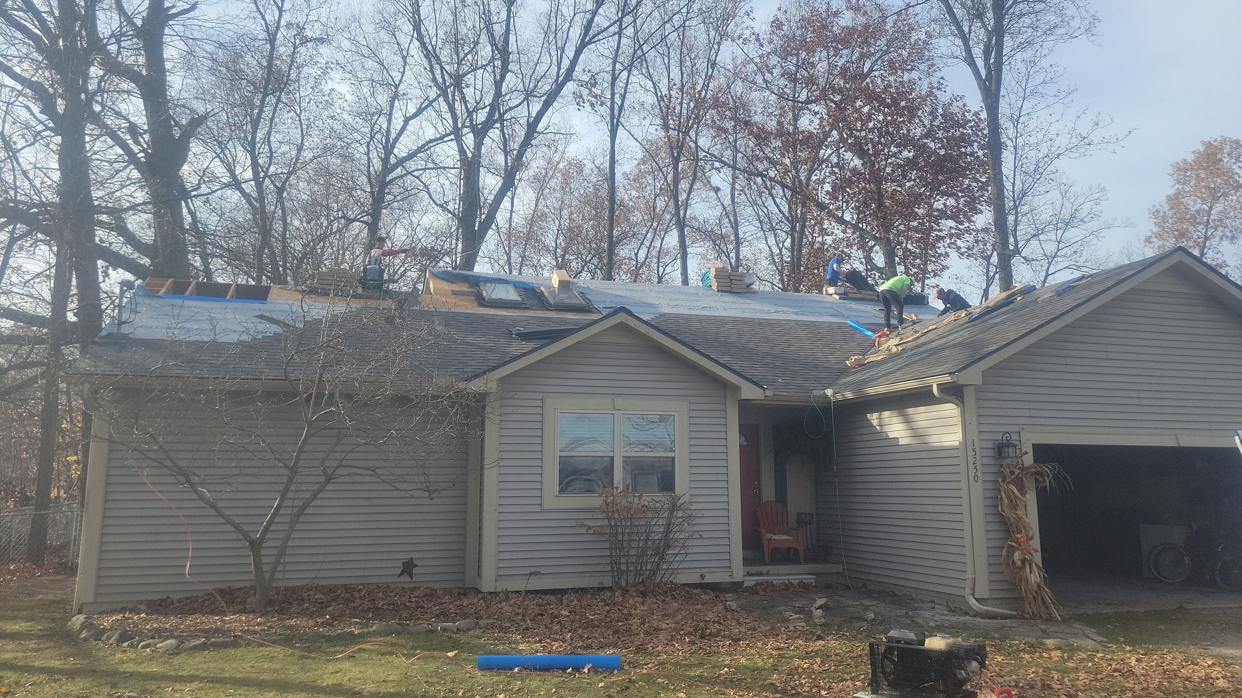 Roof Replacement using CertainTeed Landmark by 180 Contractors