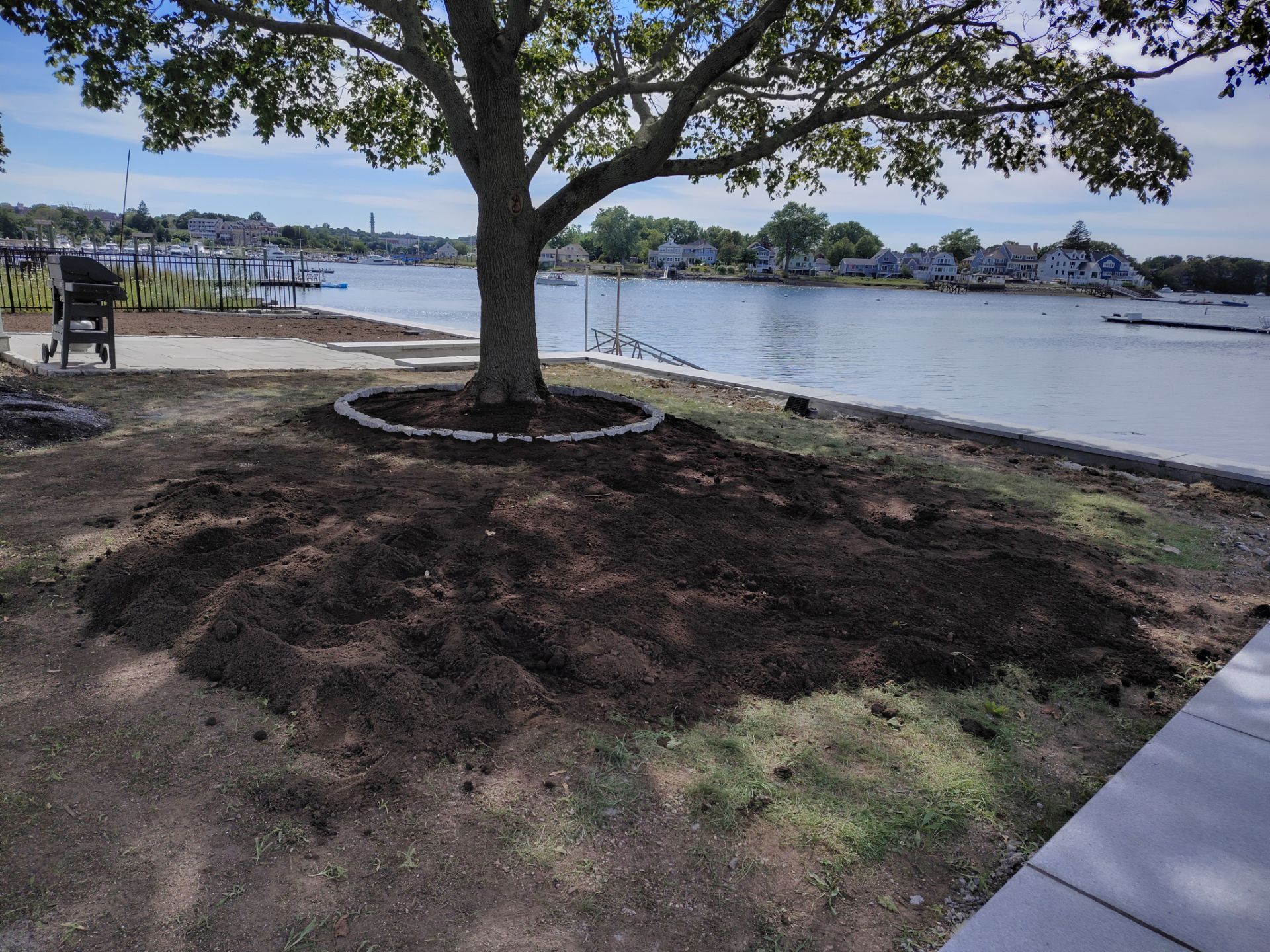Beautiful Re-disgn by the water in Danvers MA  by Cole Landscaping Inc