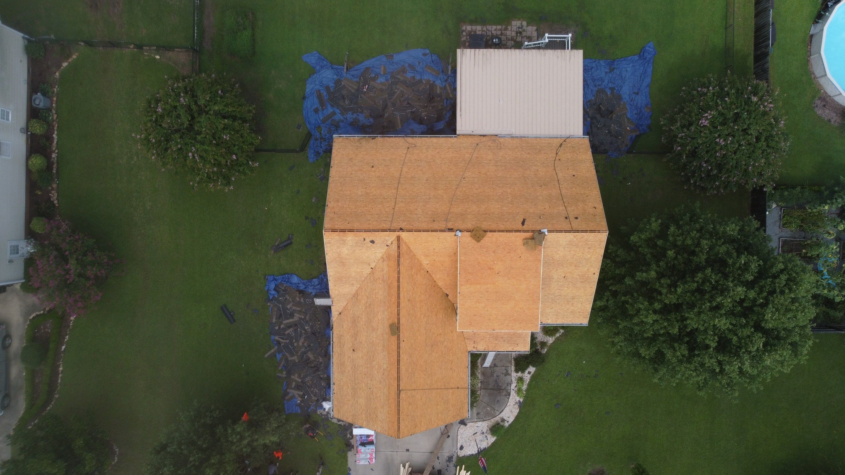 GAF HDZ Weathered Wood by Skybird Roofing