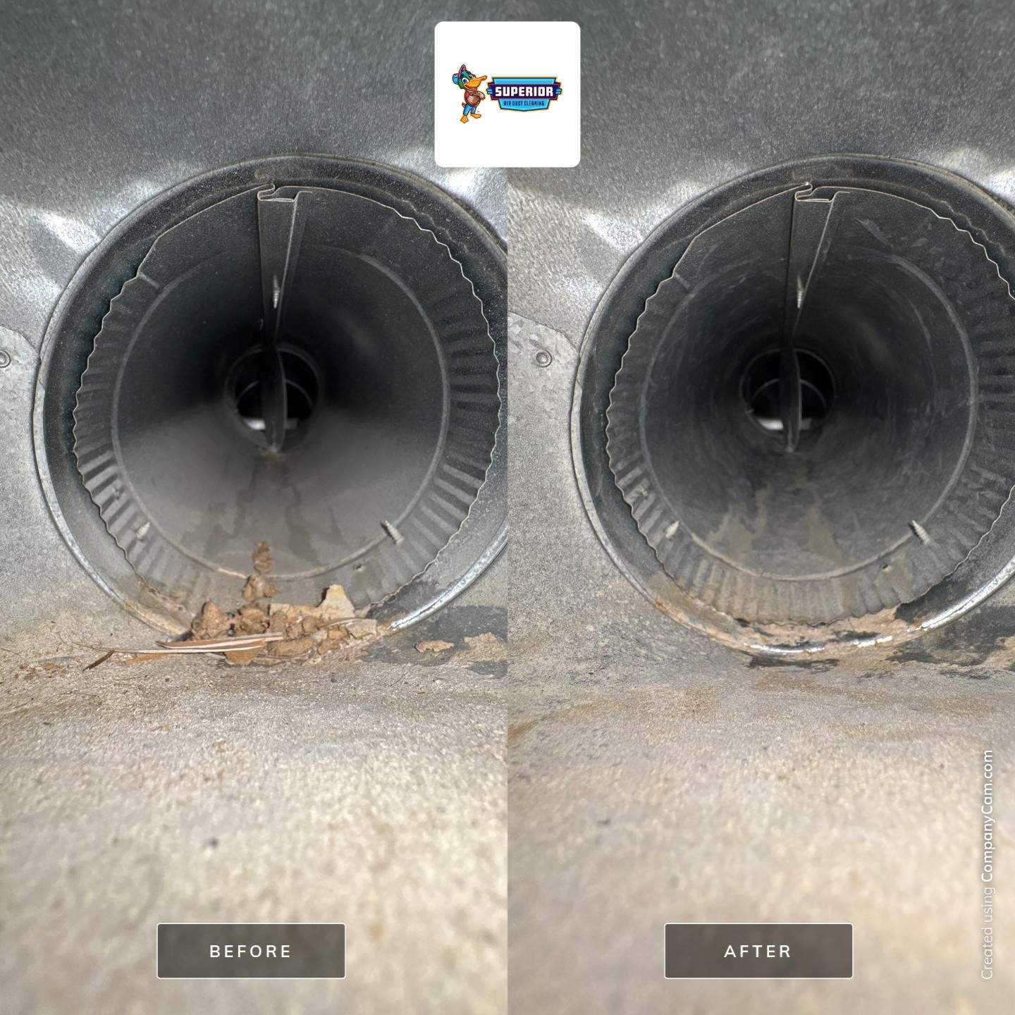 Air Duct Cleaning With a Vacuum Truck in New Castle, PA by Superior Air Duct Cleaning
