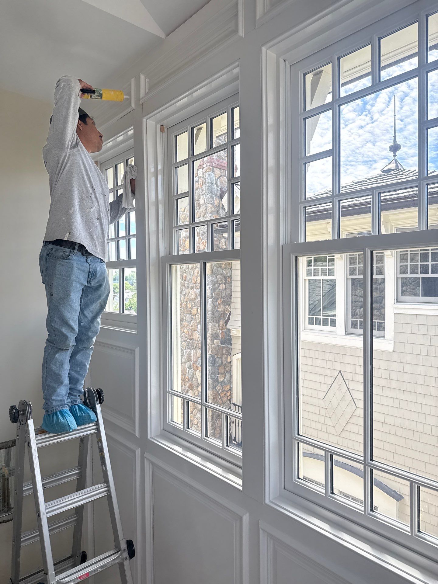 Custom Crown Molding and Interior Finish Repairs in Greenwich by Fox Hill Luxury Real Estate Services