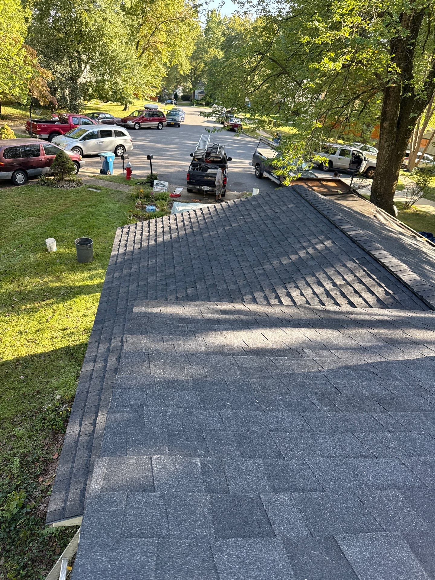 Burke : Residential Roof Replacement with CertainTeed Landmark Pro in Max Def Charcoal Black  by RM Banning, Inc.