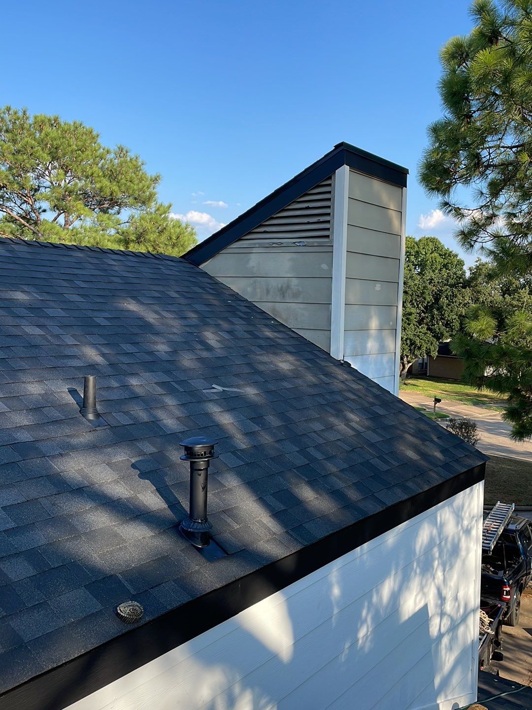 Customer approved through HOAIC to replace roof, paint trim, and repair window damage. by Roof Repair Services LLC