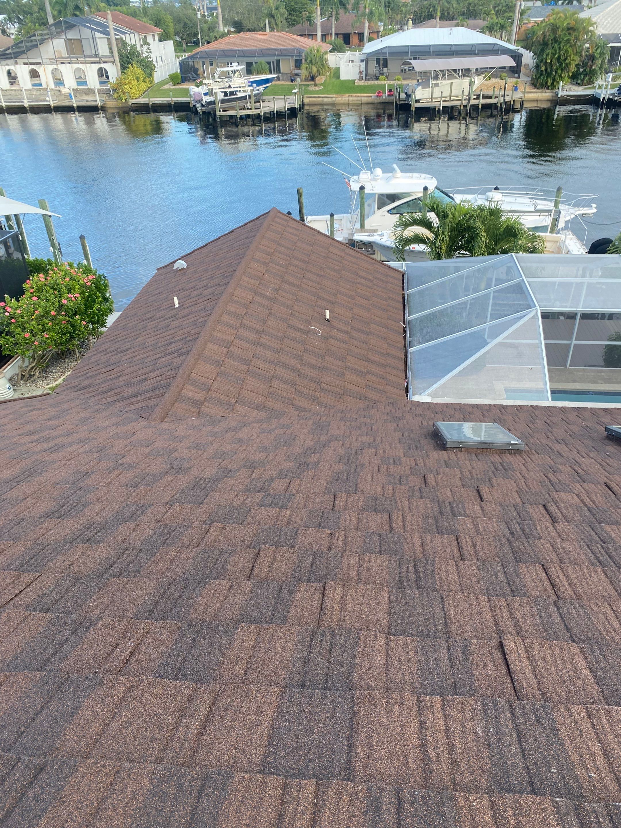 Residential Roofing Installation using Westlake (Boral) Stone Coated Steel in Cape Coral by Four Peaks Roofing