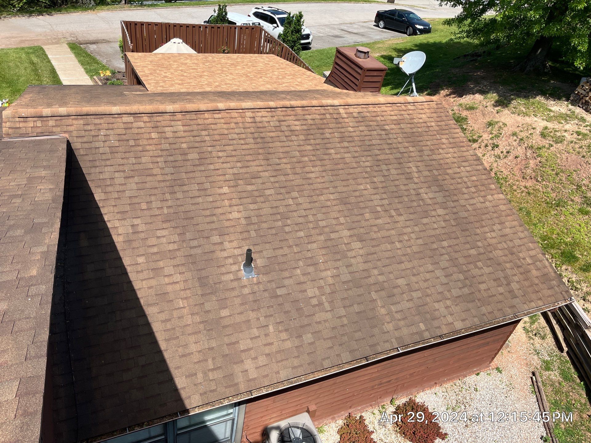 Commercial Roofing Installation using Certainteed Landmark Pro Shingles by Fahey Roofing + Contracting