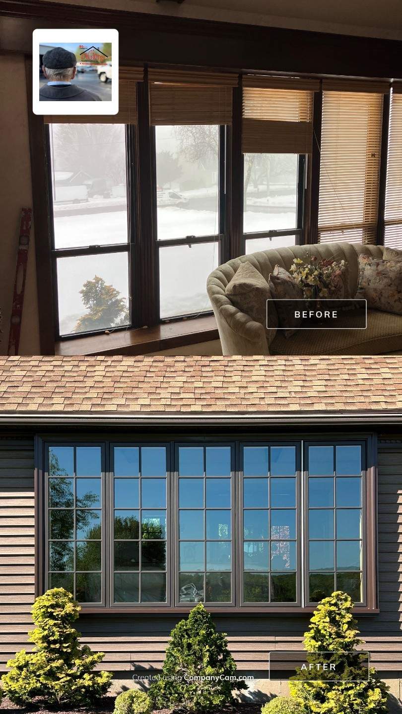 Custom Bay Window Installation by DiGiorgi Roofing and Siding Inc