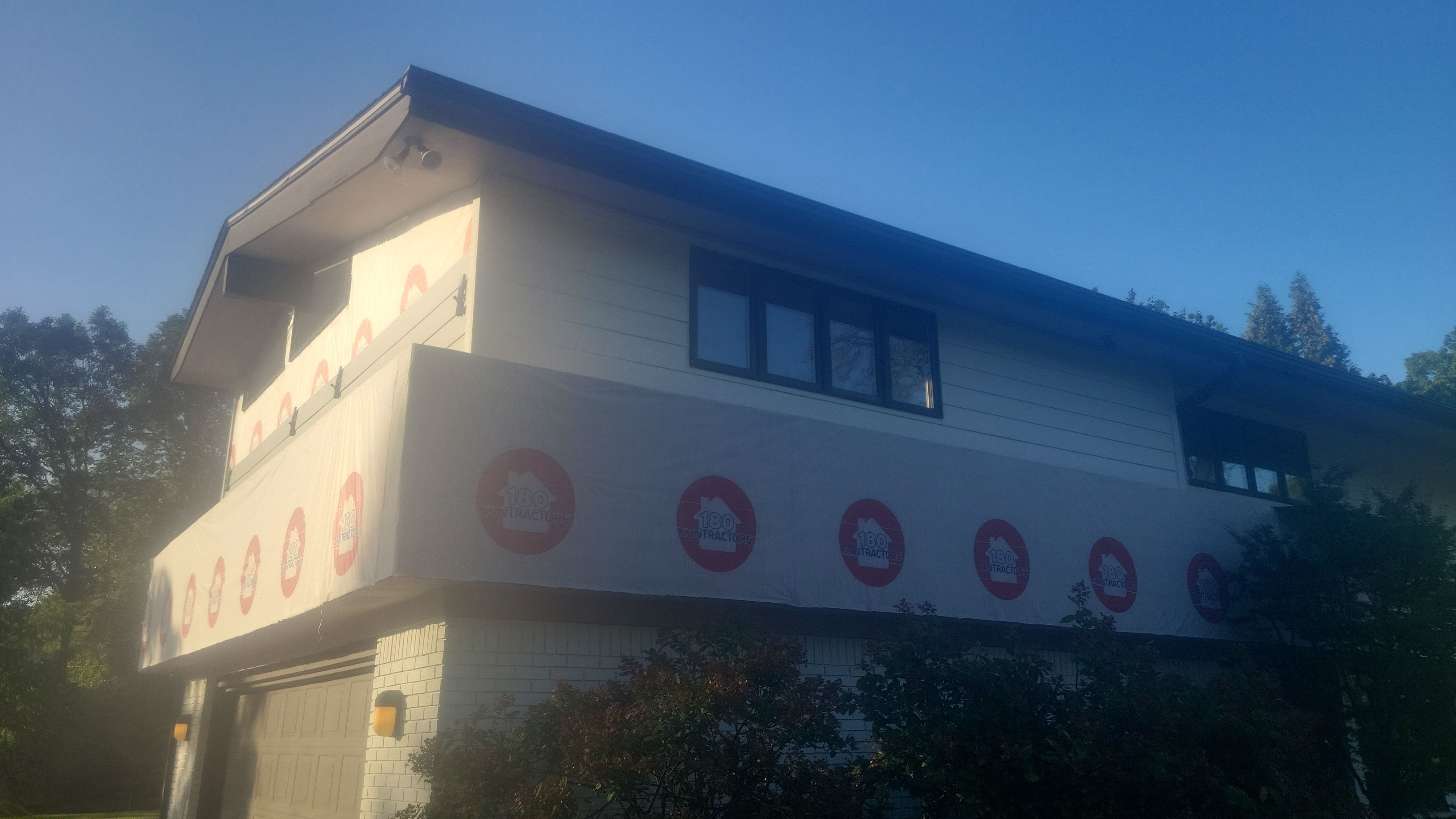 Siding Replacement using James Hardie Siding by 180 Contractors