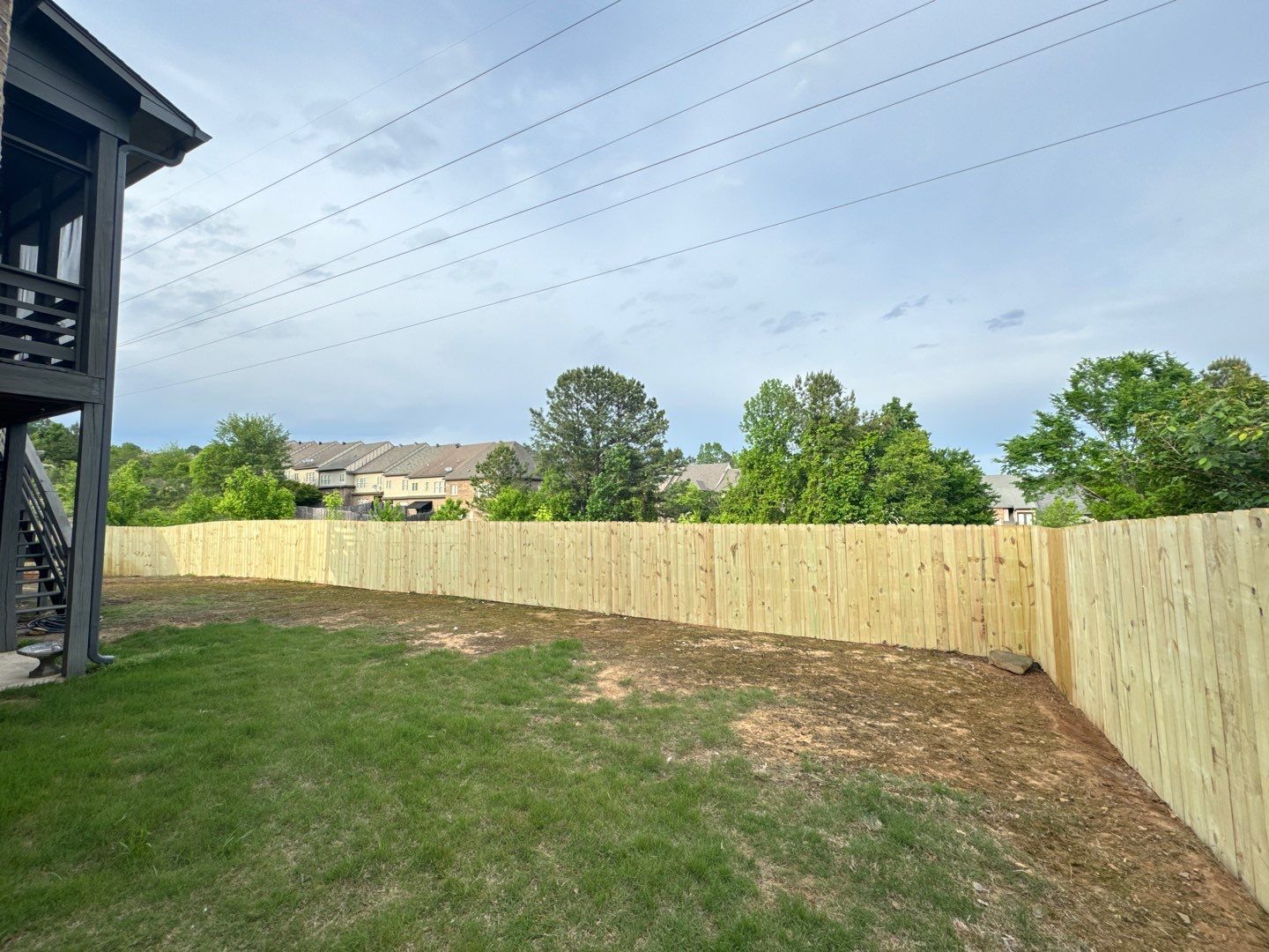 Lake Crest - Fence by Pillar and Pine