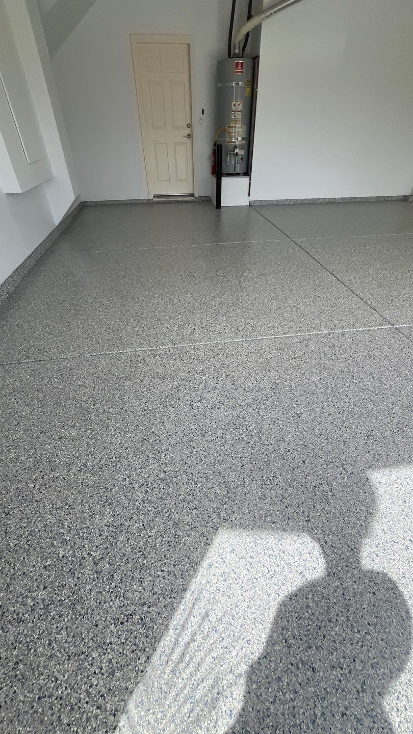 Garage Concrete Coating in Modesto by Lancaster Painting