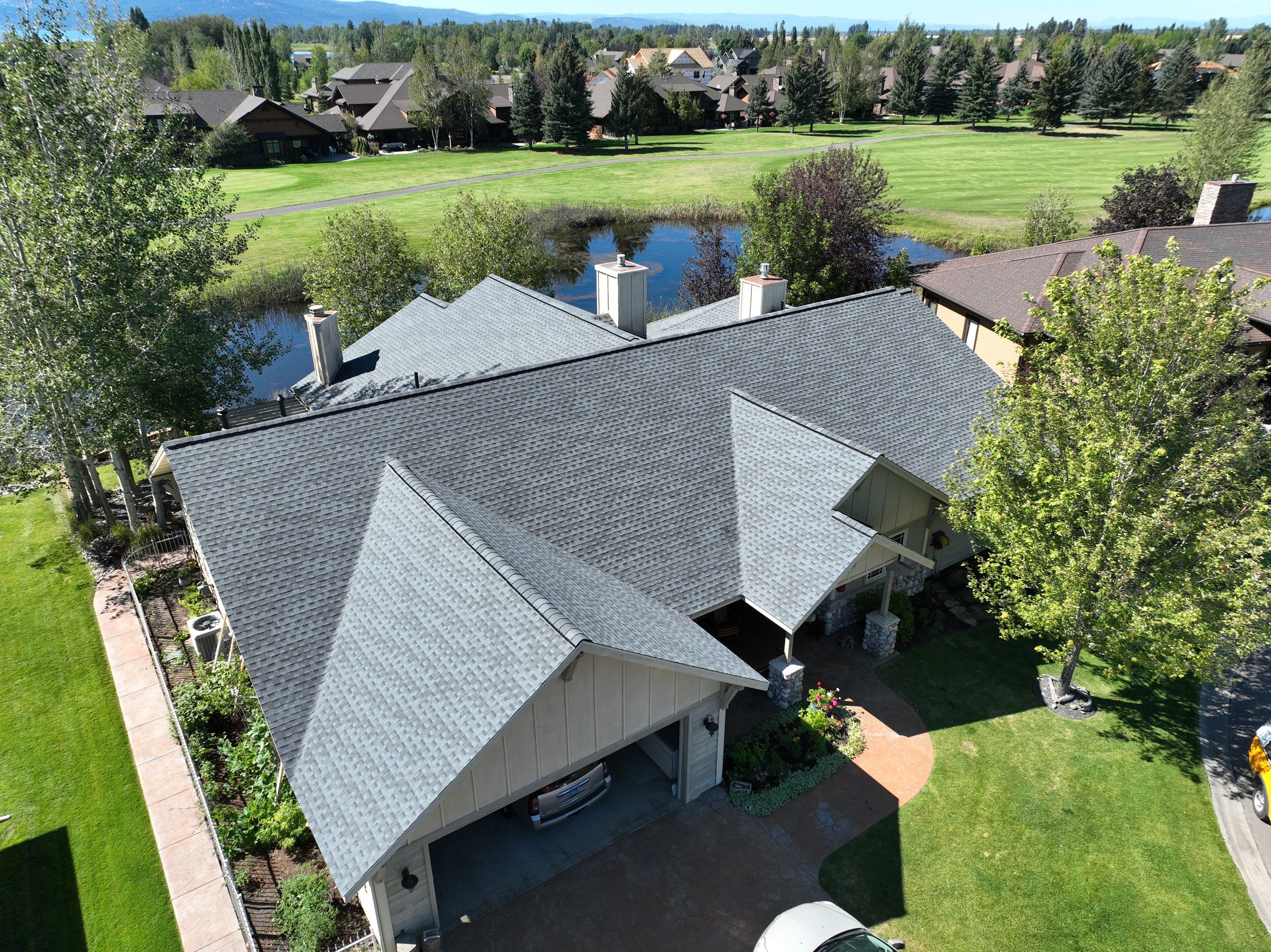 GAF Timberline HDZ - Pewter Gray by Montana Roofing Solutions