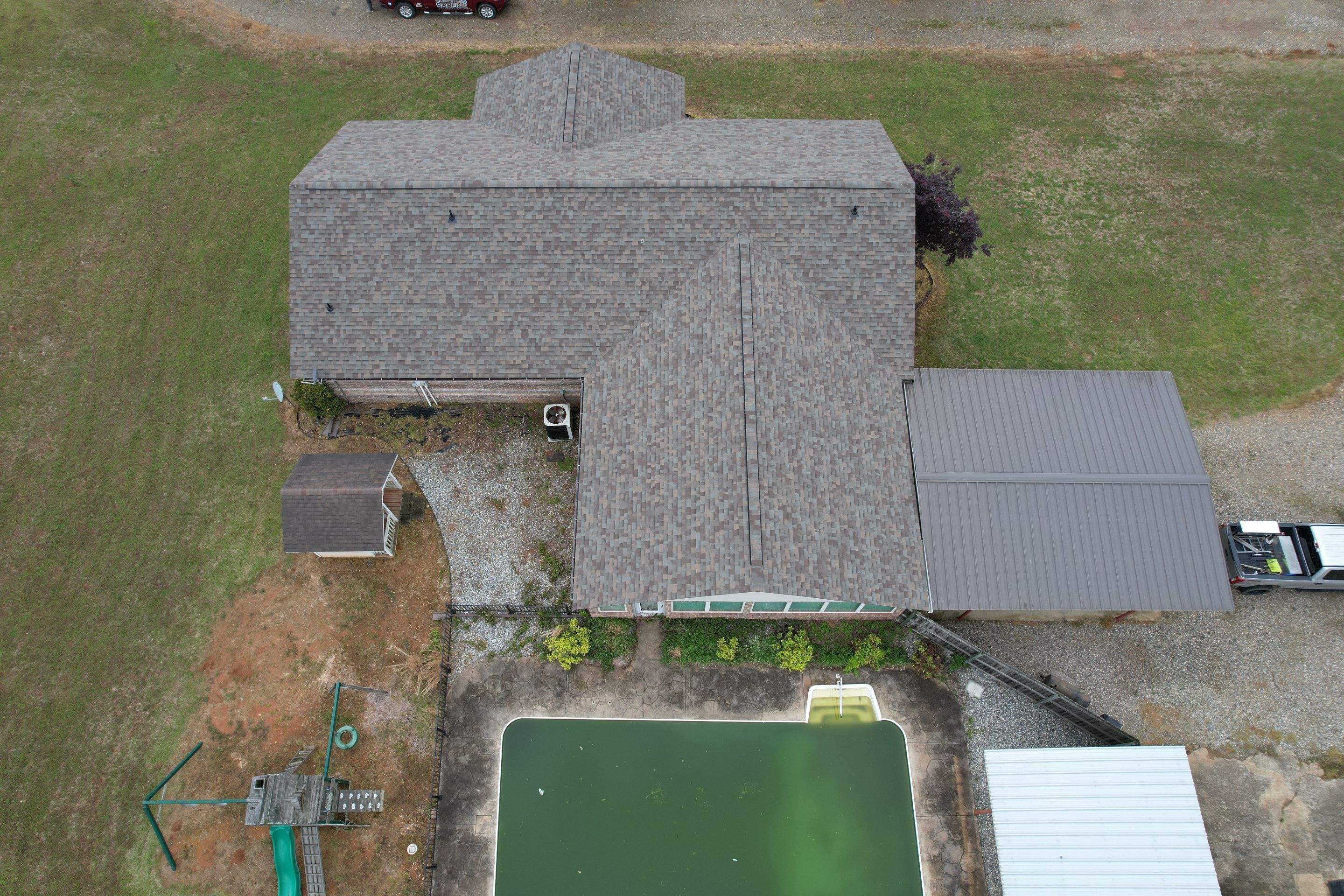 Residential Shingle Reroof using Malarkey Vista by Hostetler Roofing