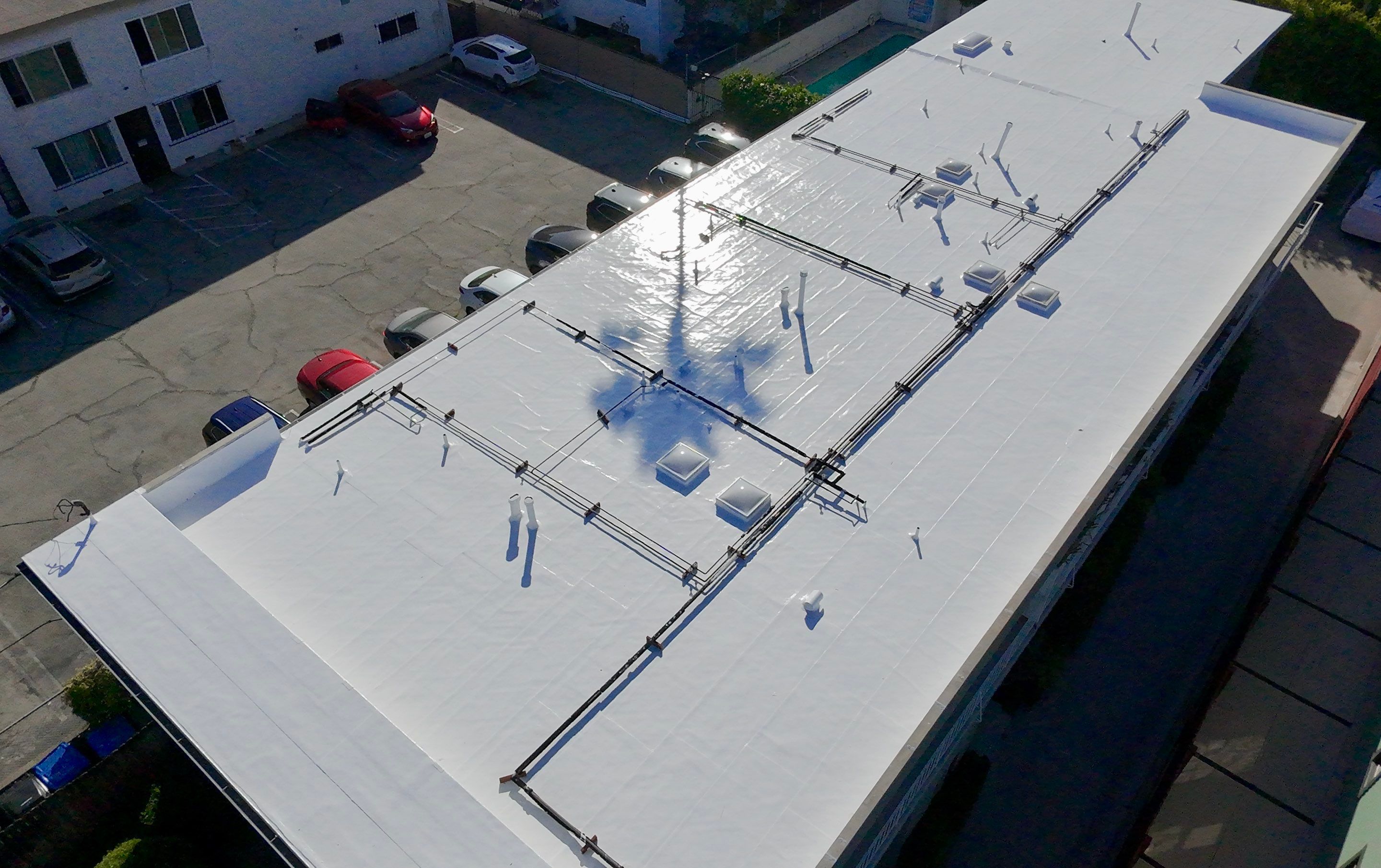 Apartment Building in Santa Monica  by Hull Brothers Roofing