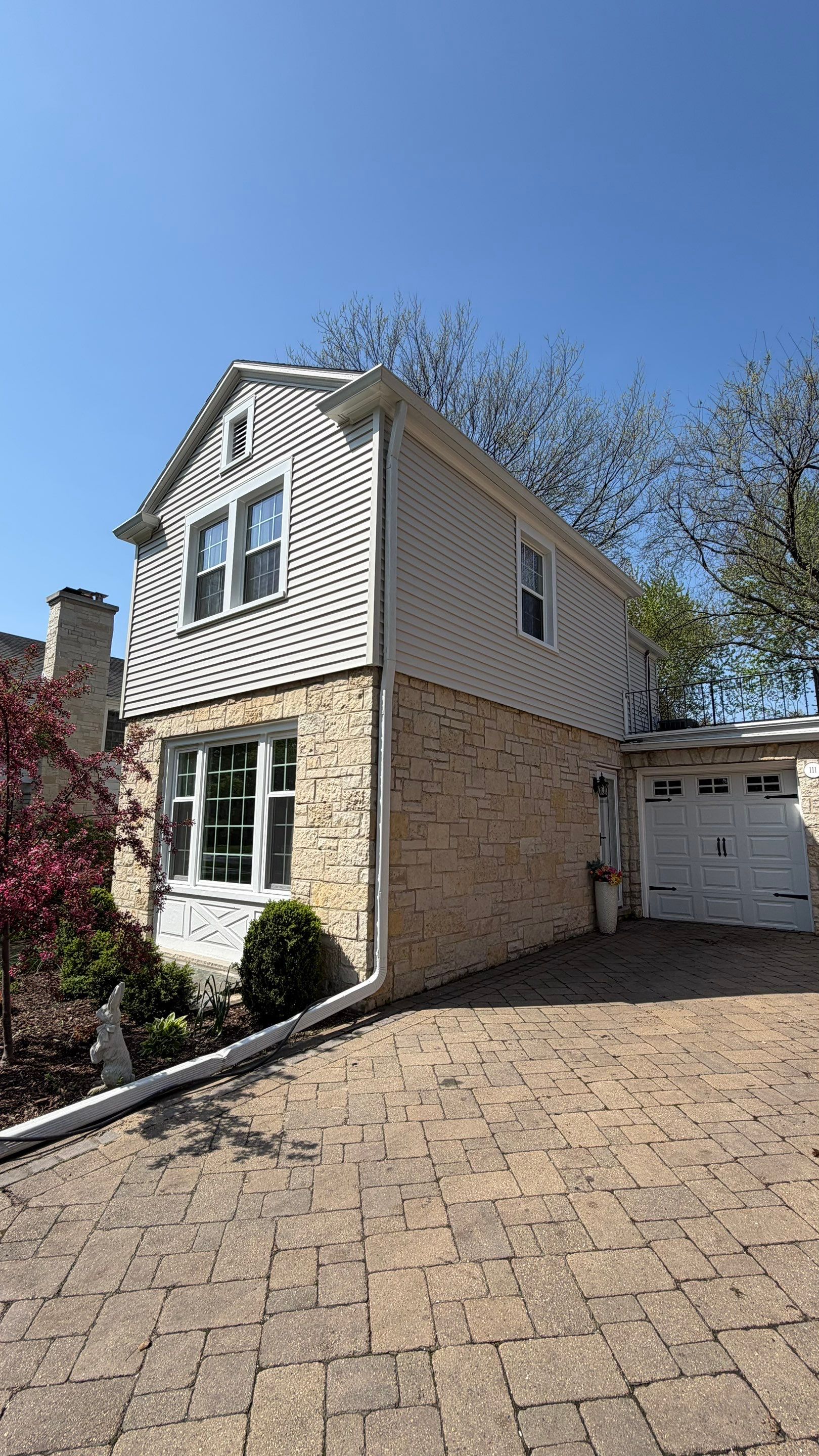 Full Vinyl Siding Replacement for Two-Story Wilmette Residence by Great American Exteriors