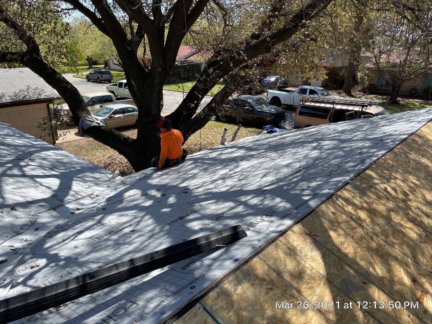 Historical Home needed a full decking and new roof by First United Roofing & Construction
