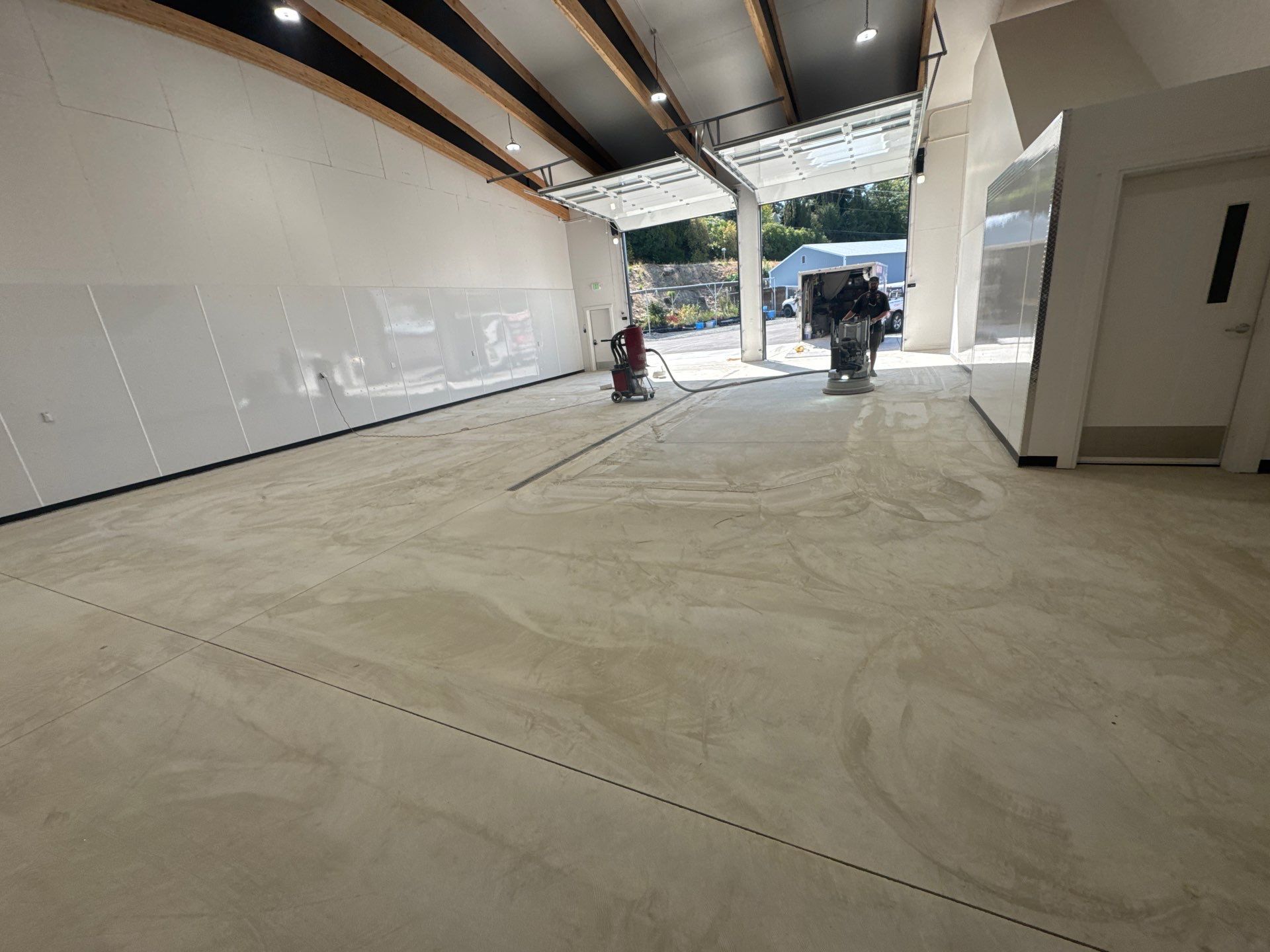 Colfax Commercial Shop Transformation With Vapor Mitigating Floor Coatings by Croc Coatings, LLC