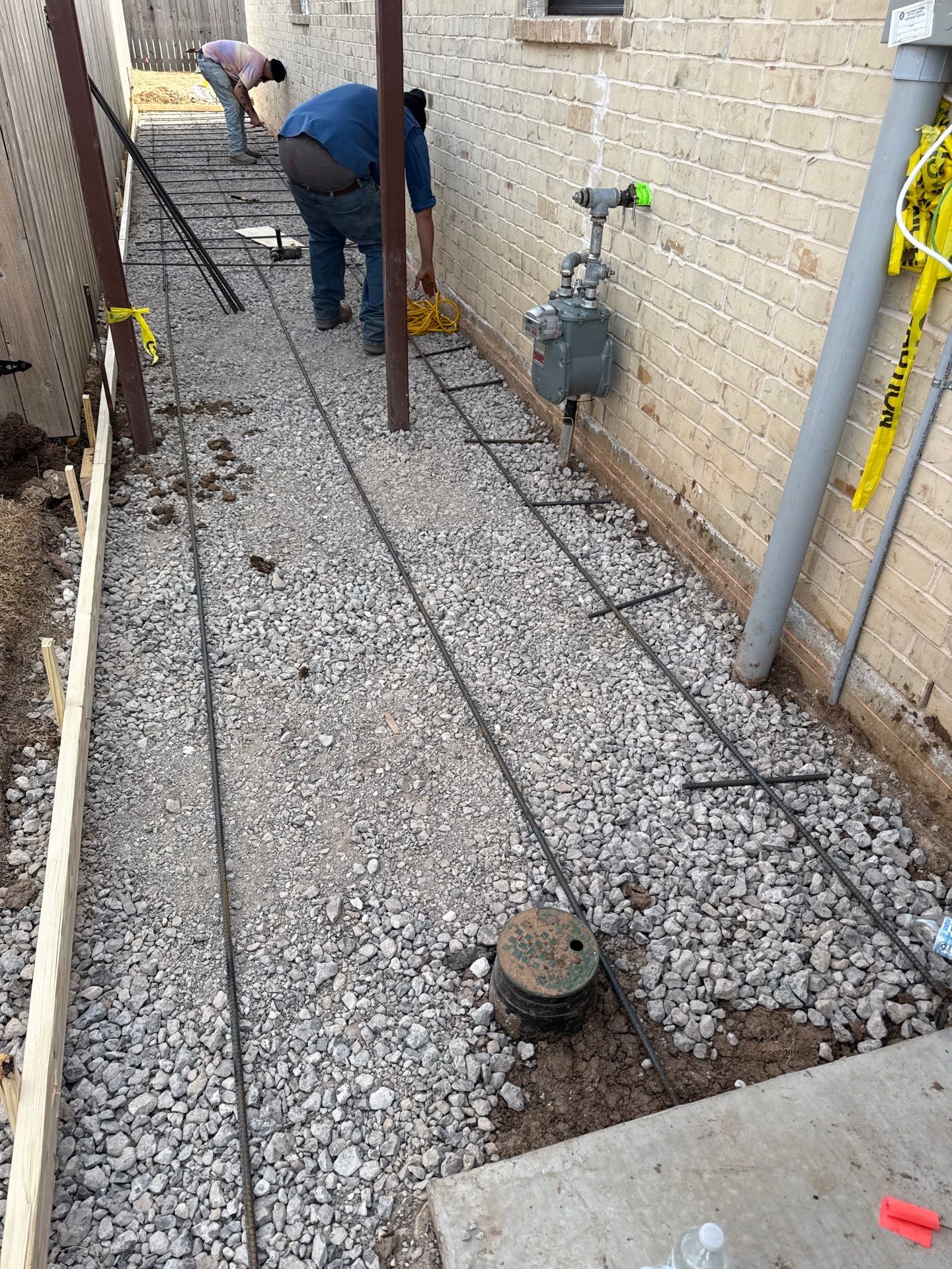 Concrete Sidewalk And Footer by Clays Services Inc