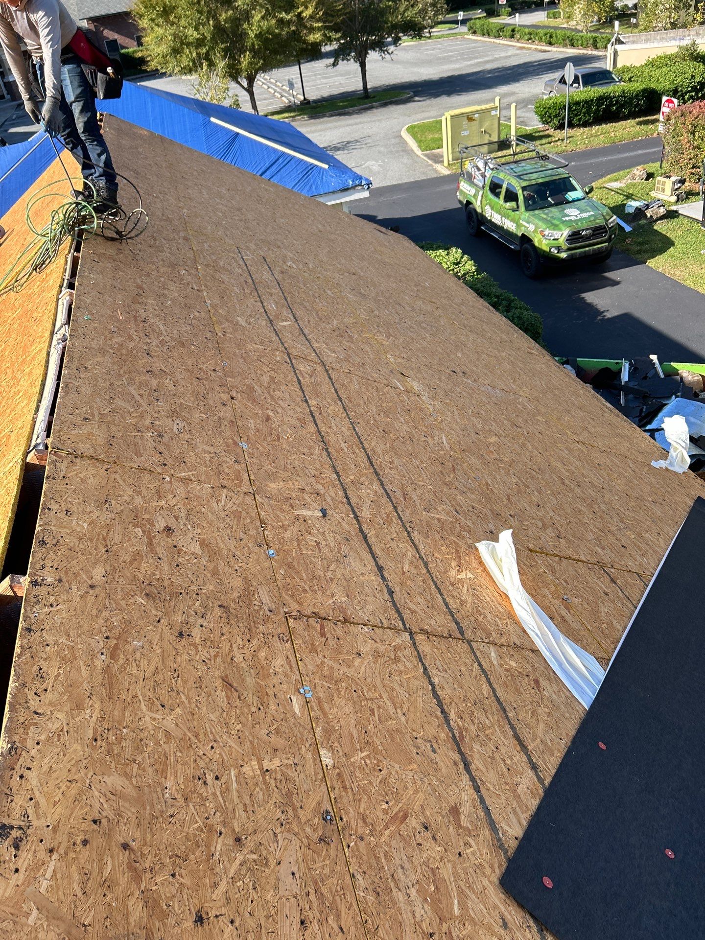 Project in Gainesville by True Force Roofing