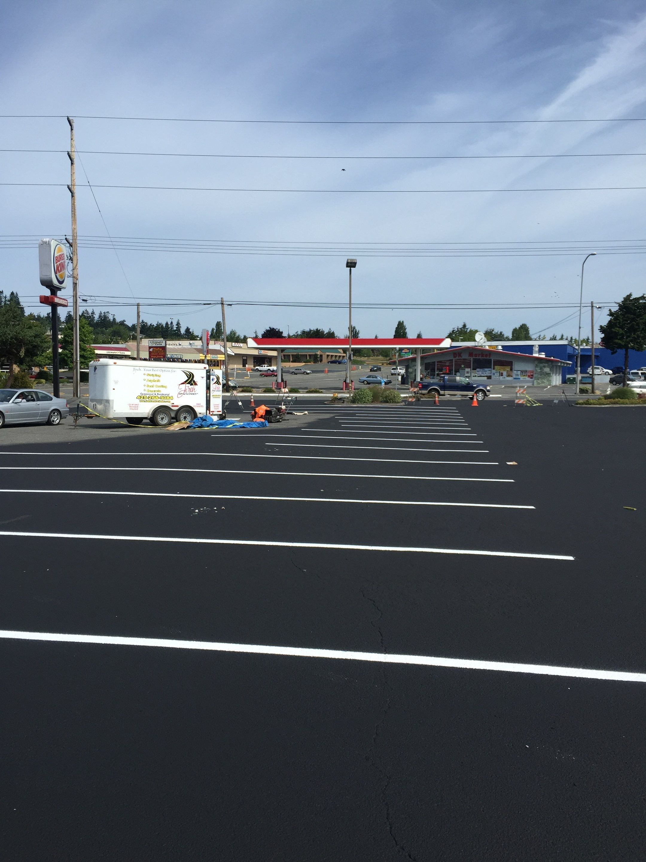 Burger King Oak Harbor  by Jireh Asphalt & Concrete Inc 
