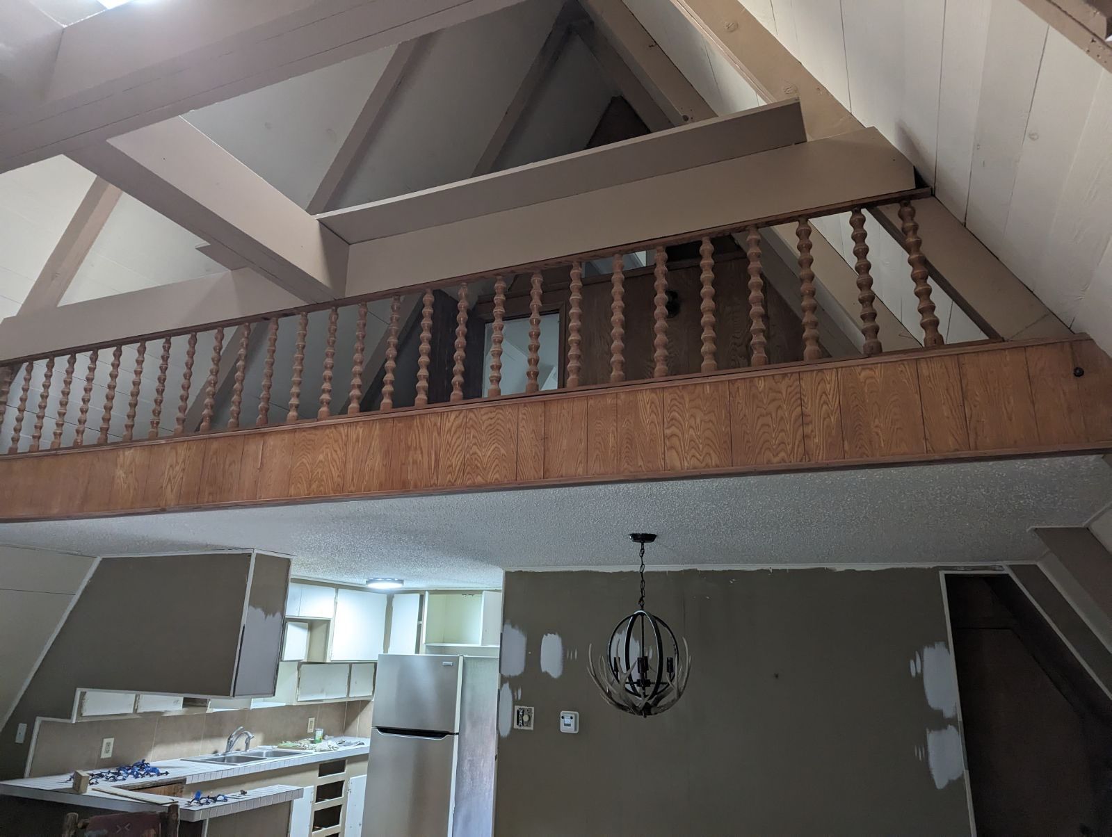 A Frame House Interior Repaint by Quality Coats Painting