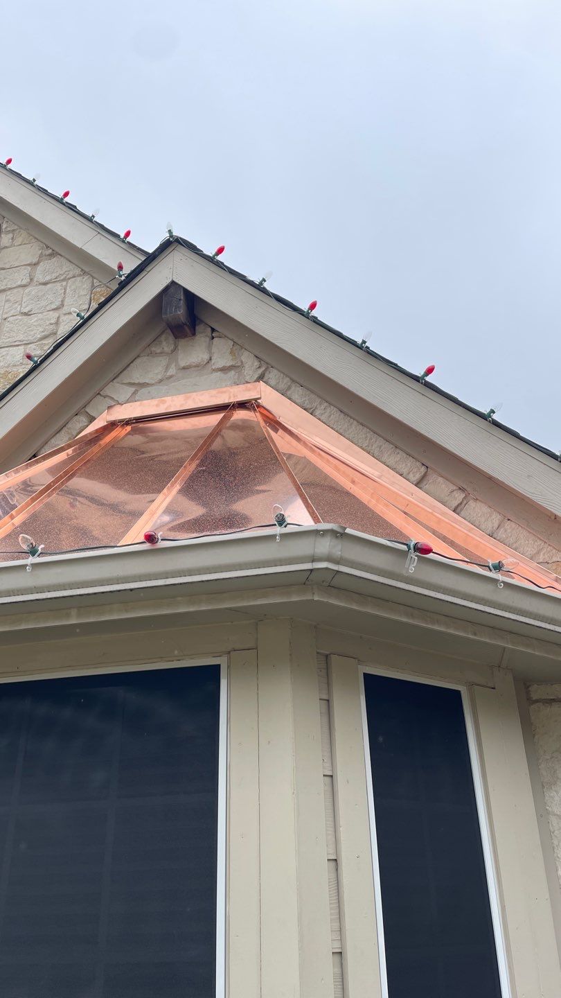 Copper Bay window by Springtree Restoration 