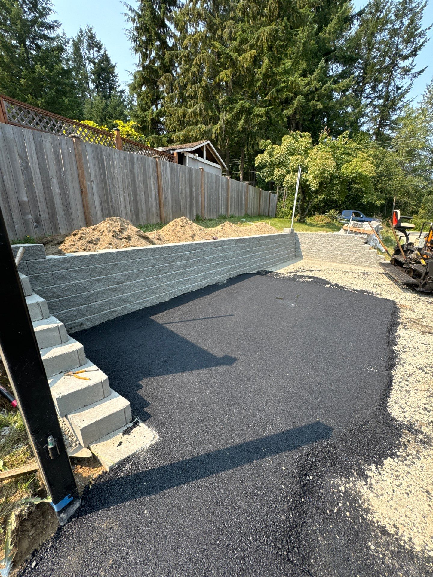 Joann | Asphalt Driveway & Retaining Wall  by Jireh Asphalt & Concrete Inc 