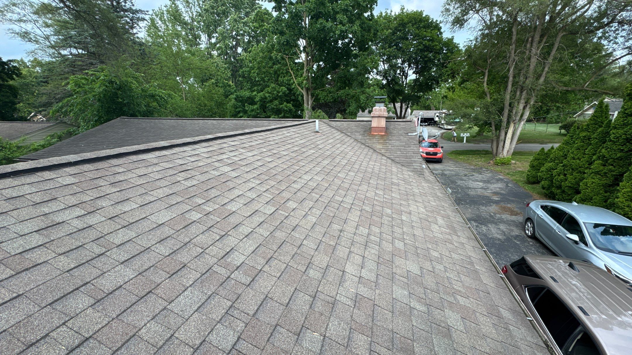 Roof Replacement using Owens Corning Summer Harvest by 180 Contractors