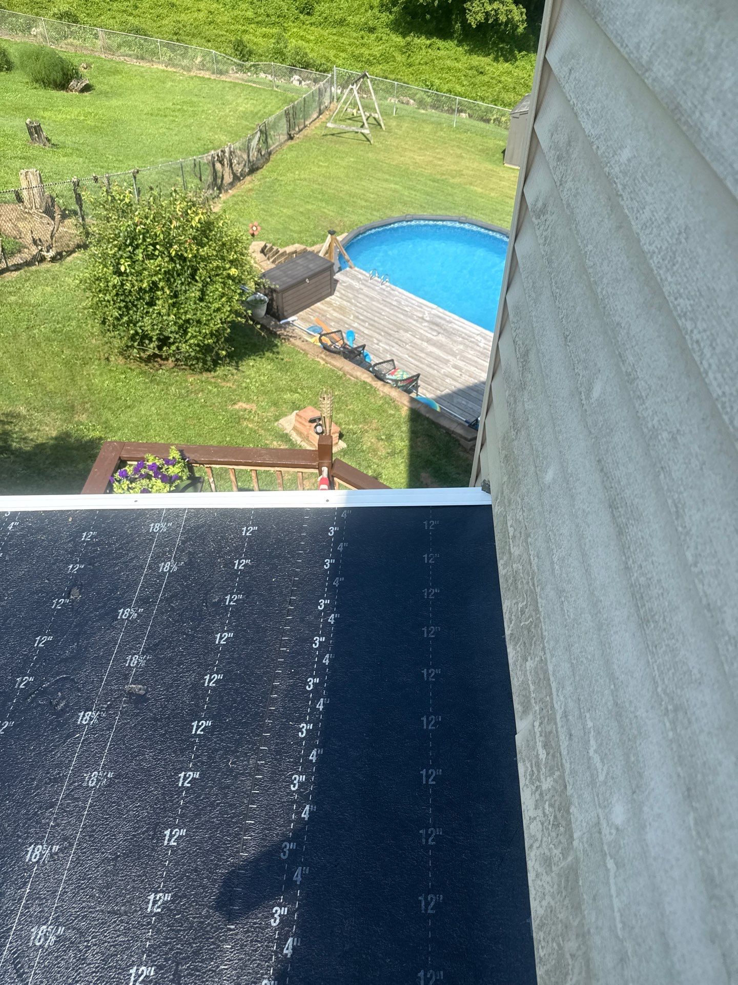 Residential Roofing Installation using GAF Timberline HDZ Barkwood by Rainstoppers Roofing