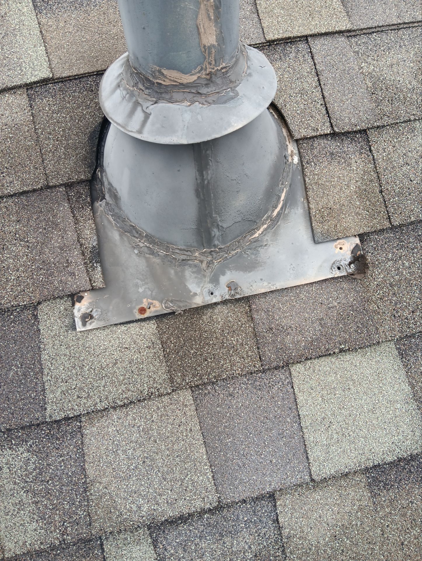 Hail Damage using Owen's Corning Duration (Lifetime) Shingles by Roof Repair Company