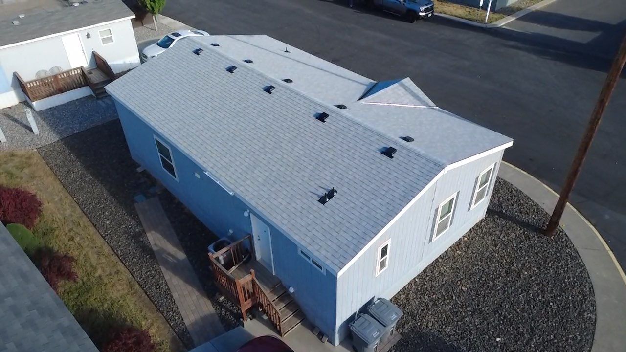 Architectural Asphalt Shingle Roof Replacement in Cosmic Lane  Richland, WA 99352  The Denali System - Certainteed Landmark - Silver Birch  by Alpine Roofing