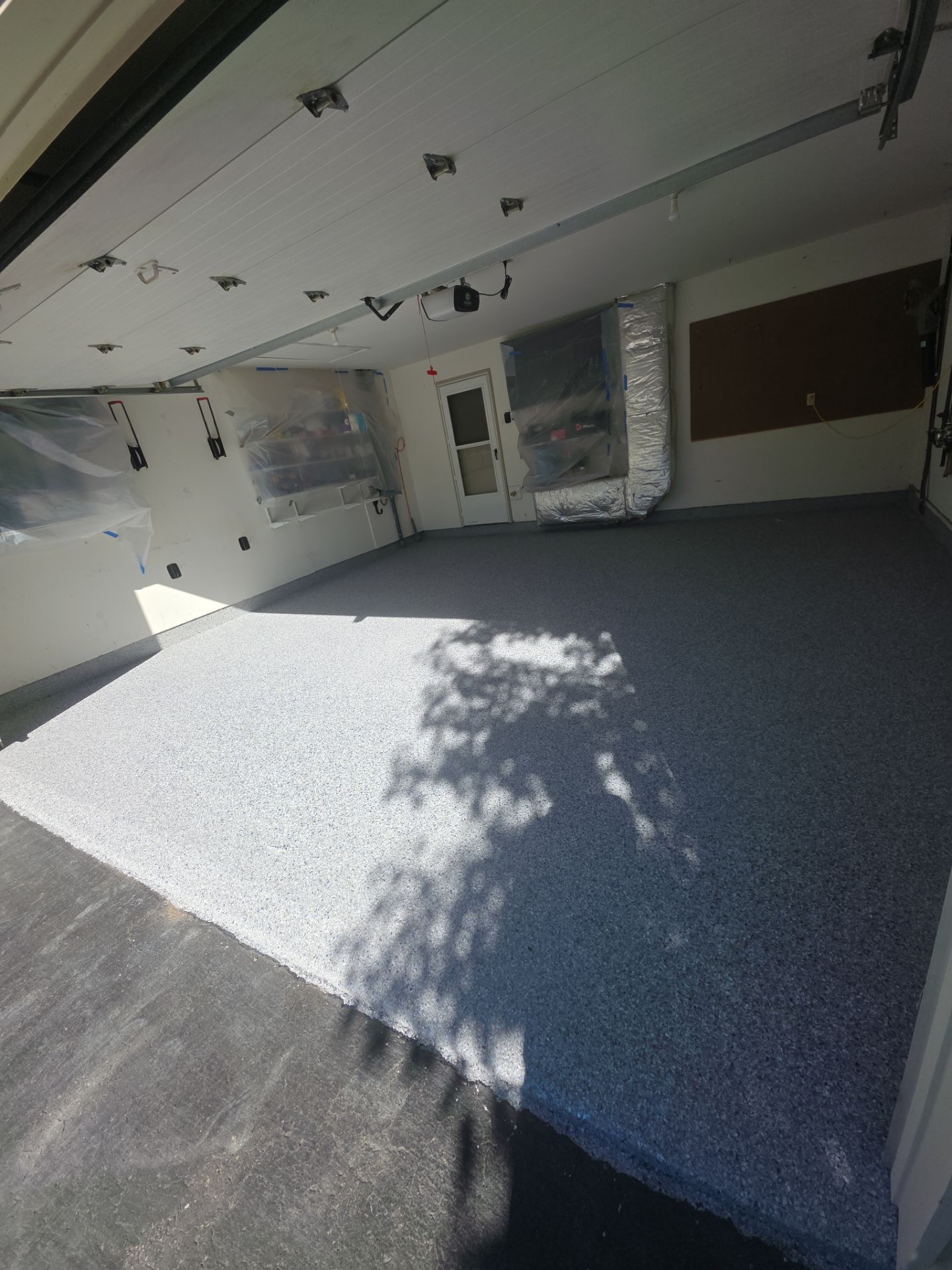 Vintage Zircon Garage Coating by NG Masonry & Construction LLC