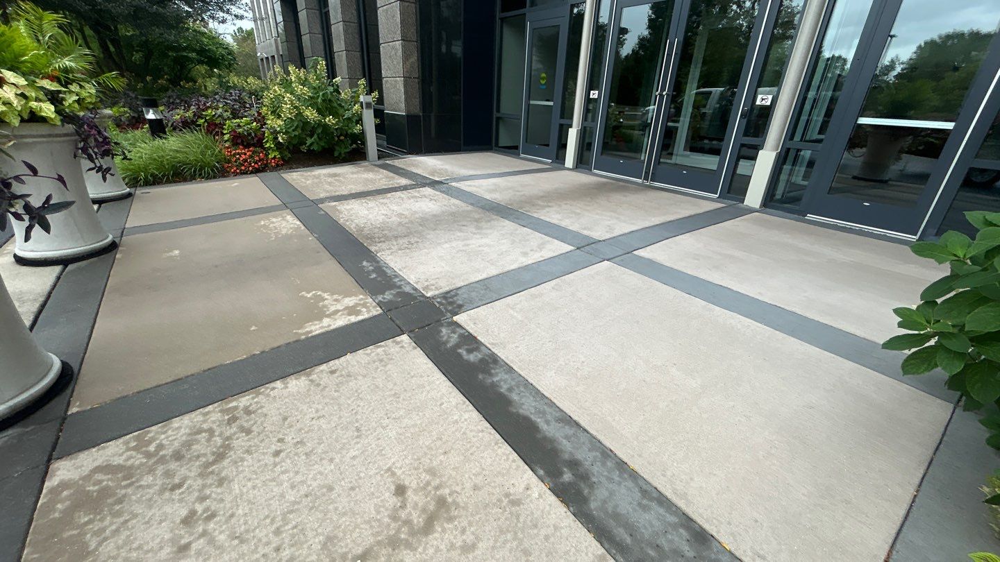 Commercial Concrete Surface Cleaning by Northern Power Washing LLC.