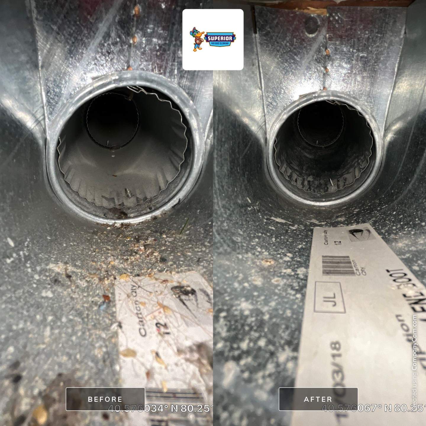 Air Duct Cleaning With a Vacuum Truck in Aliquippa, PA by Superior Air Duct Cleaning