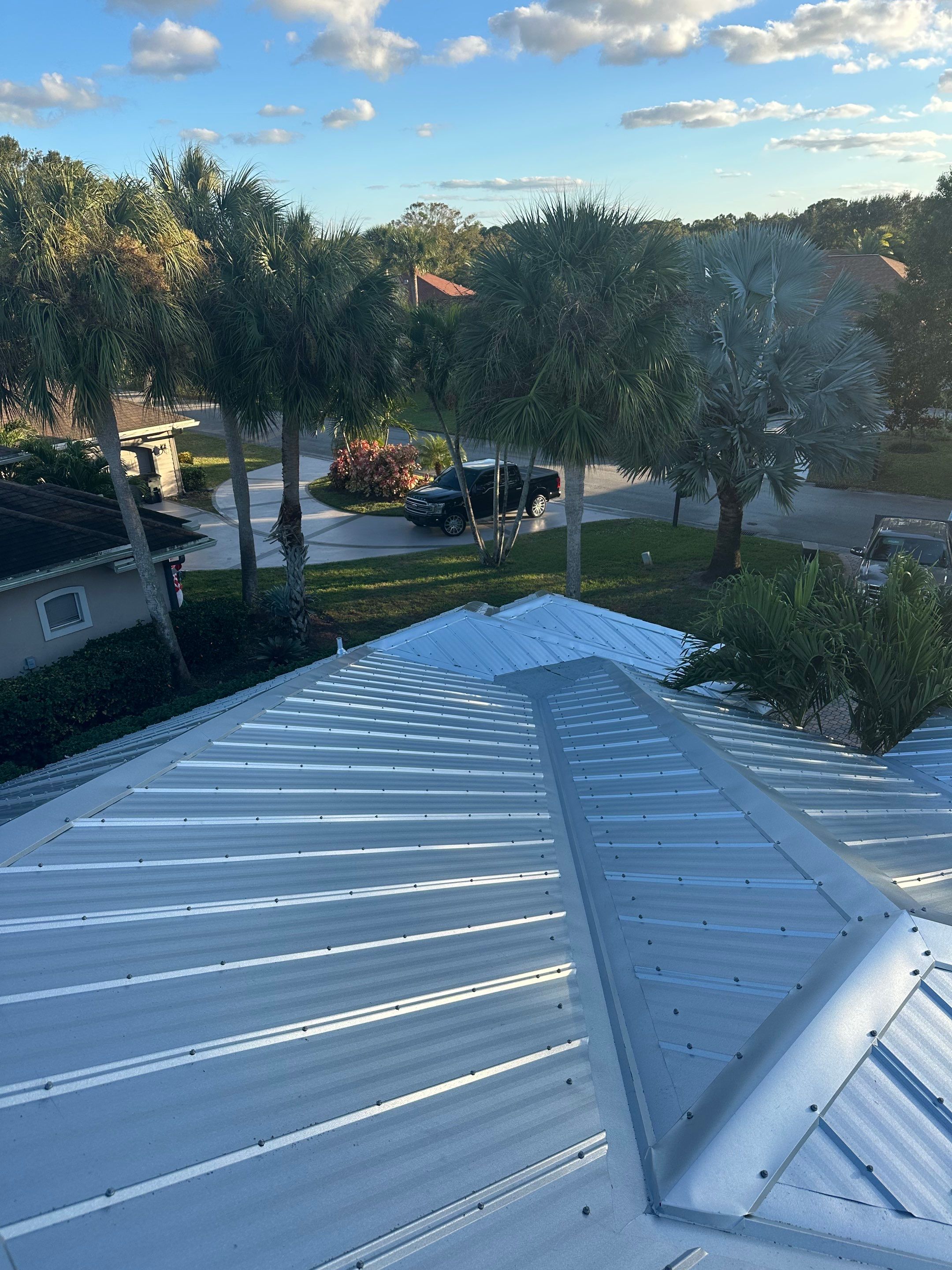 5-V Crimp Metal Roof Replacement by Sailfish Roofing