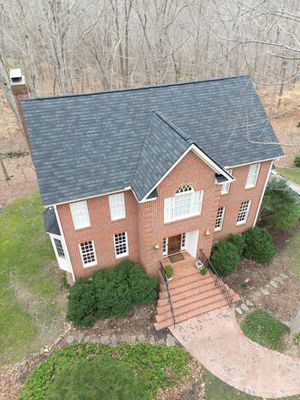 Roof Replacement - GAF Camelot II Designer Charcoal shingle 