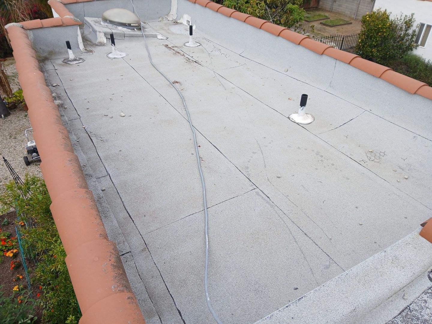 Tile Reset & Silicone Coating using American Standard Coatings Silicone-S by Hull Brothers Roofing