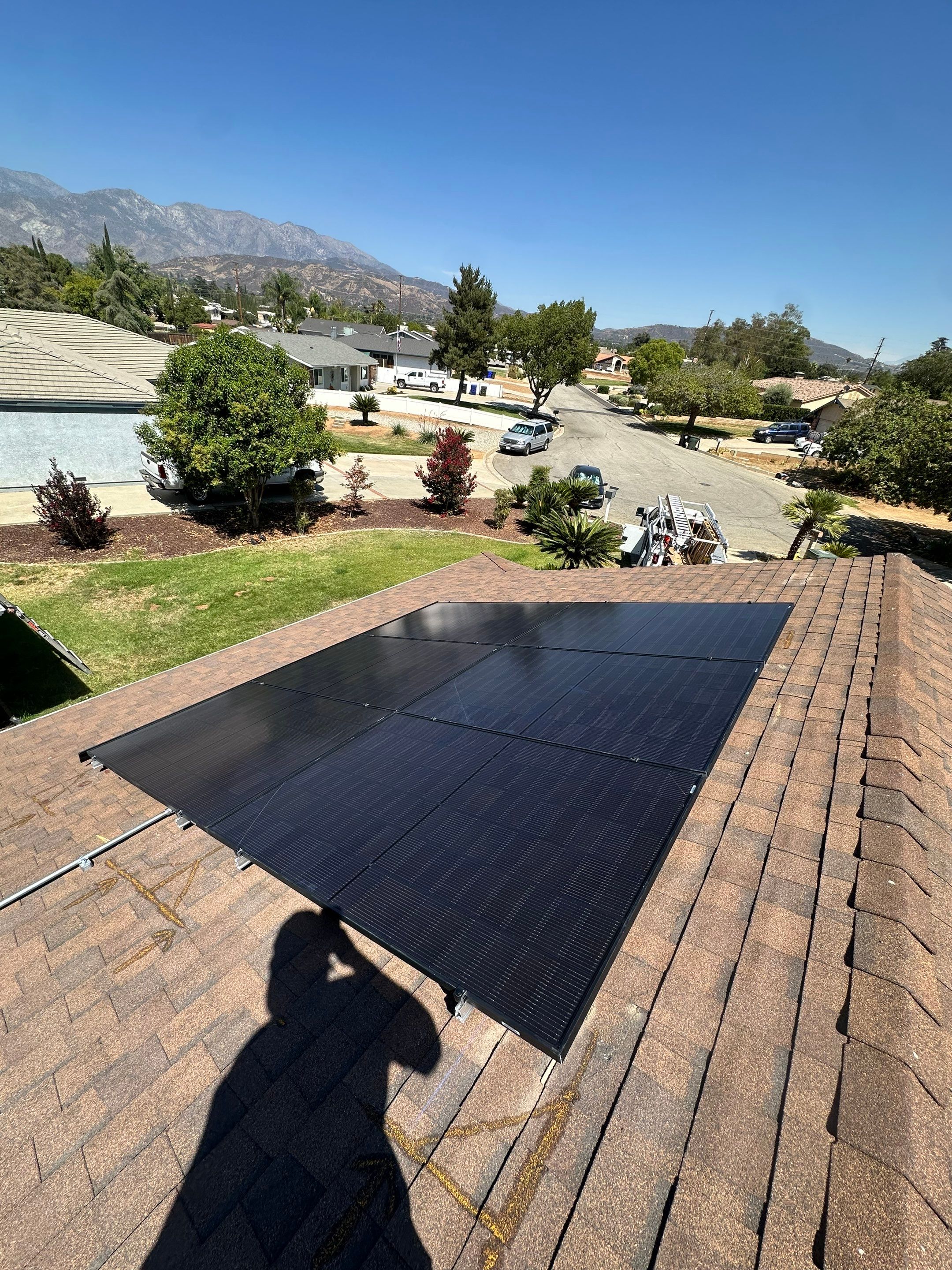 Residential Solar Installation and Enphase Battery Storage in Yucaipa by VIBE SOLAR