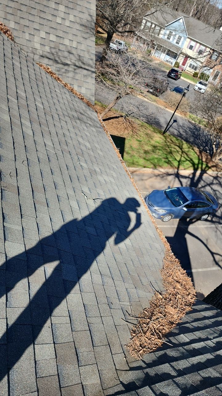 Gutter Cleaning using water by G&H Home Tech Pros LLC