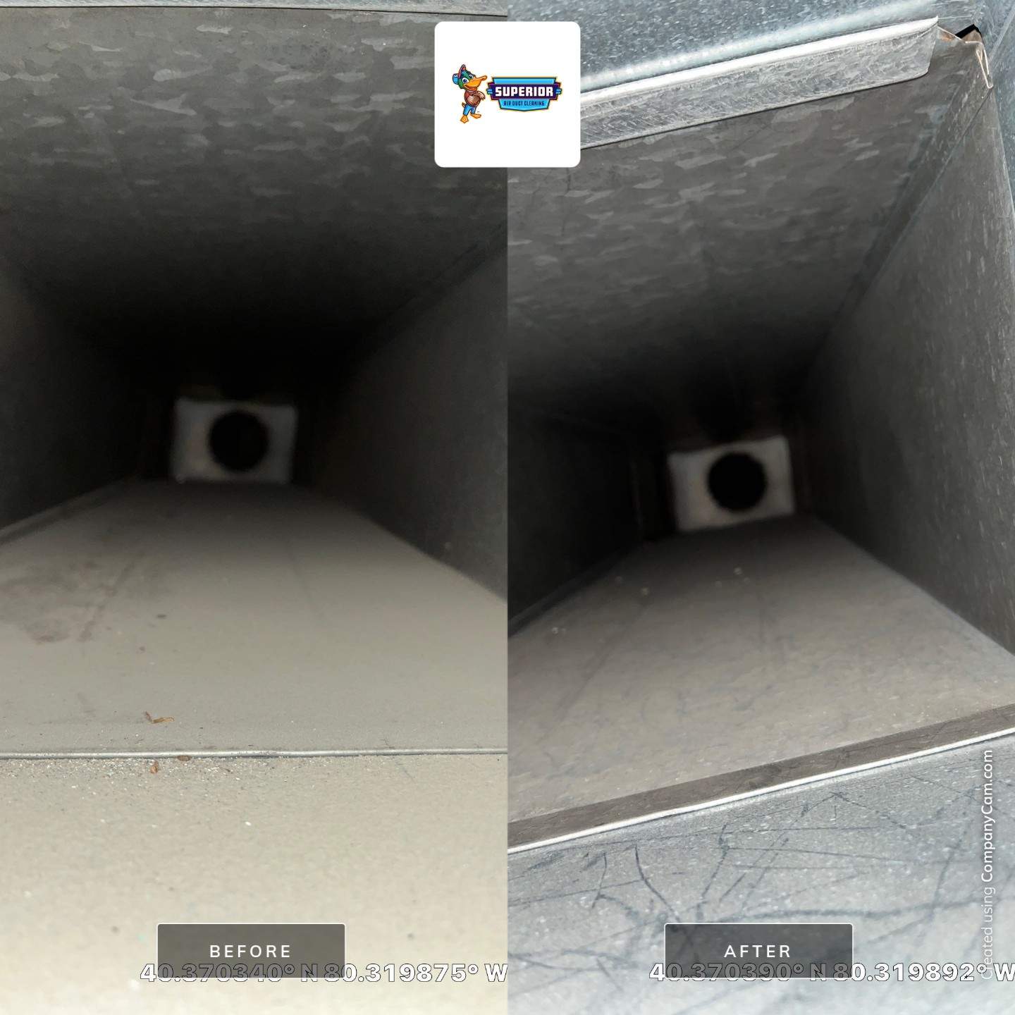 Air Duct Cleaning With a Vacuum Truck in Bulger, PA by Superior Air Duct Cleaning