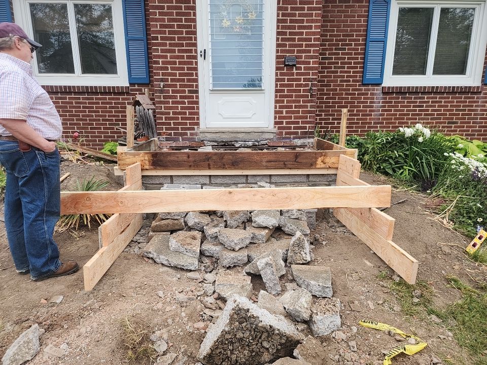 Concrete and Porch by Ivy Lea Construction