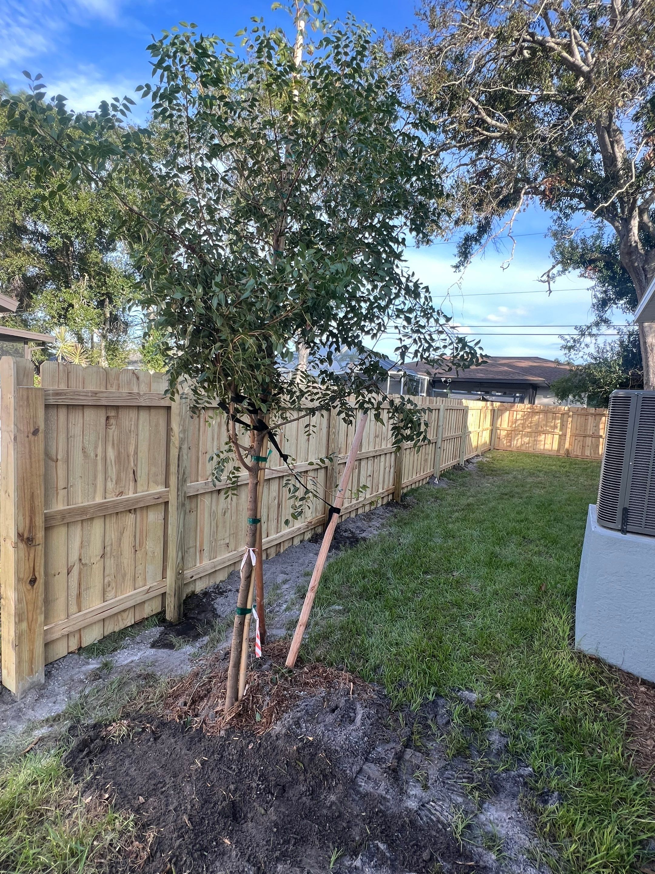 Wood Fence Installation using Wood Pressure Treated Fence  by Asap fence and gates, LLC