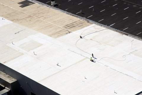 409,050 Sq Ft - Metal Roof Restoration Pensacola, FL by Southern Roof Solutions