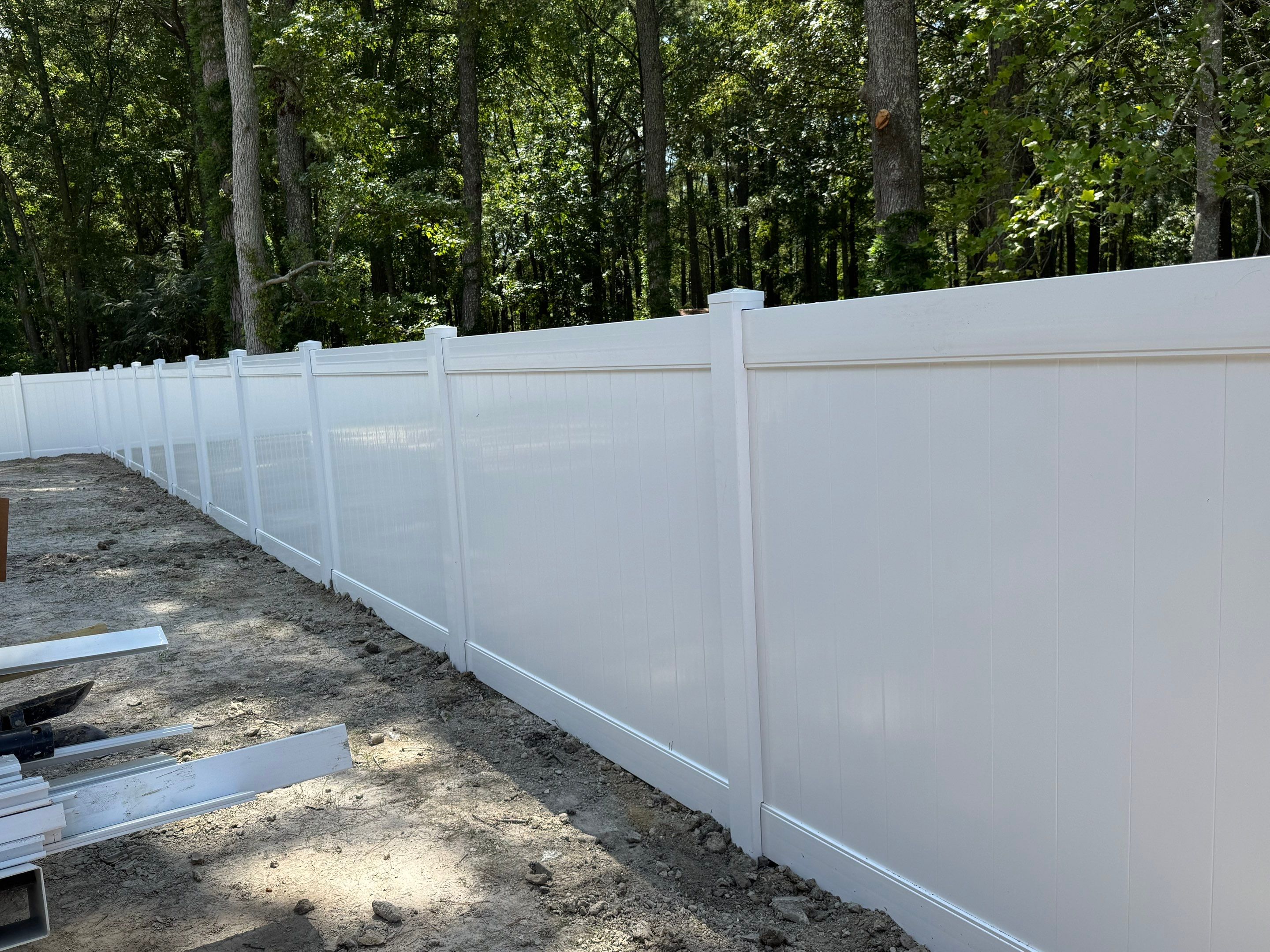 The Fence That Never Fades by Tidewater Fence