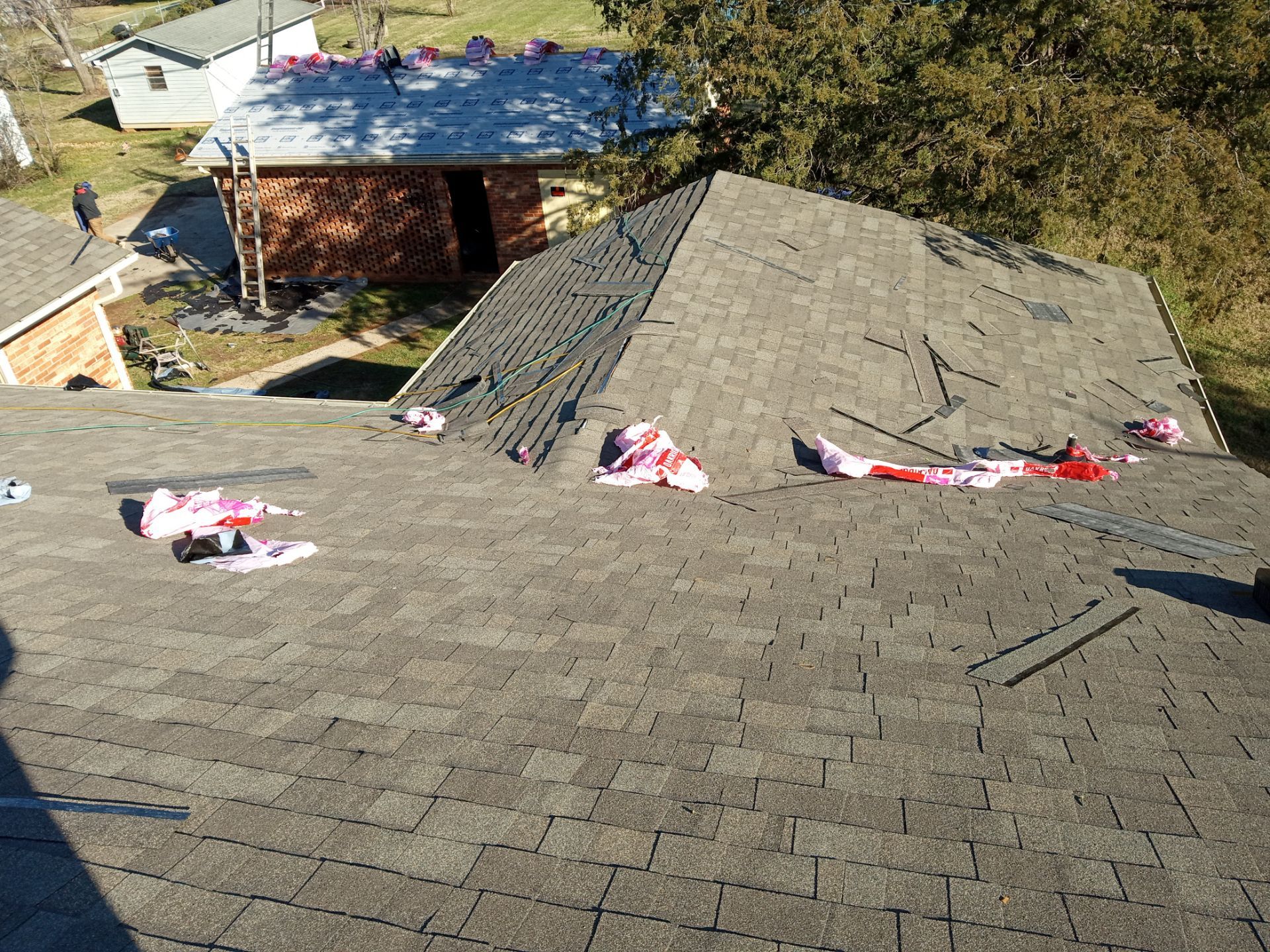Morgan's Roof by BROCK BUILDERS 
