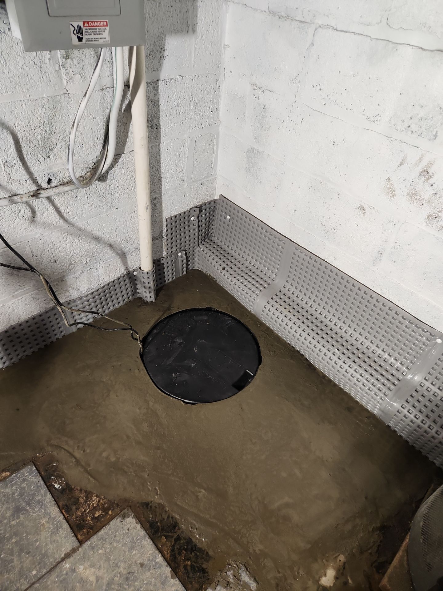 Interior French Drain Newark, NJ by Pure Service Pro, LLC 