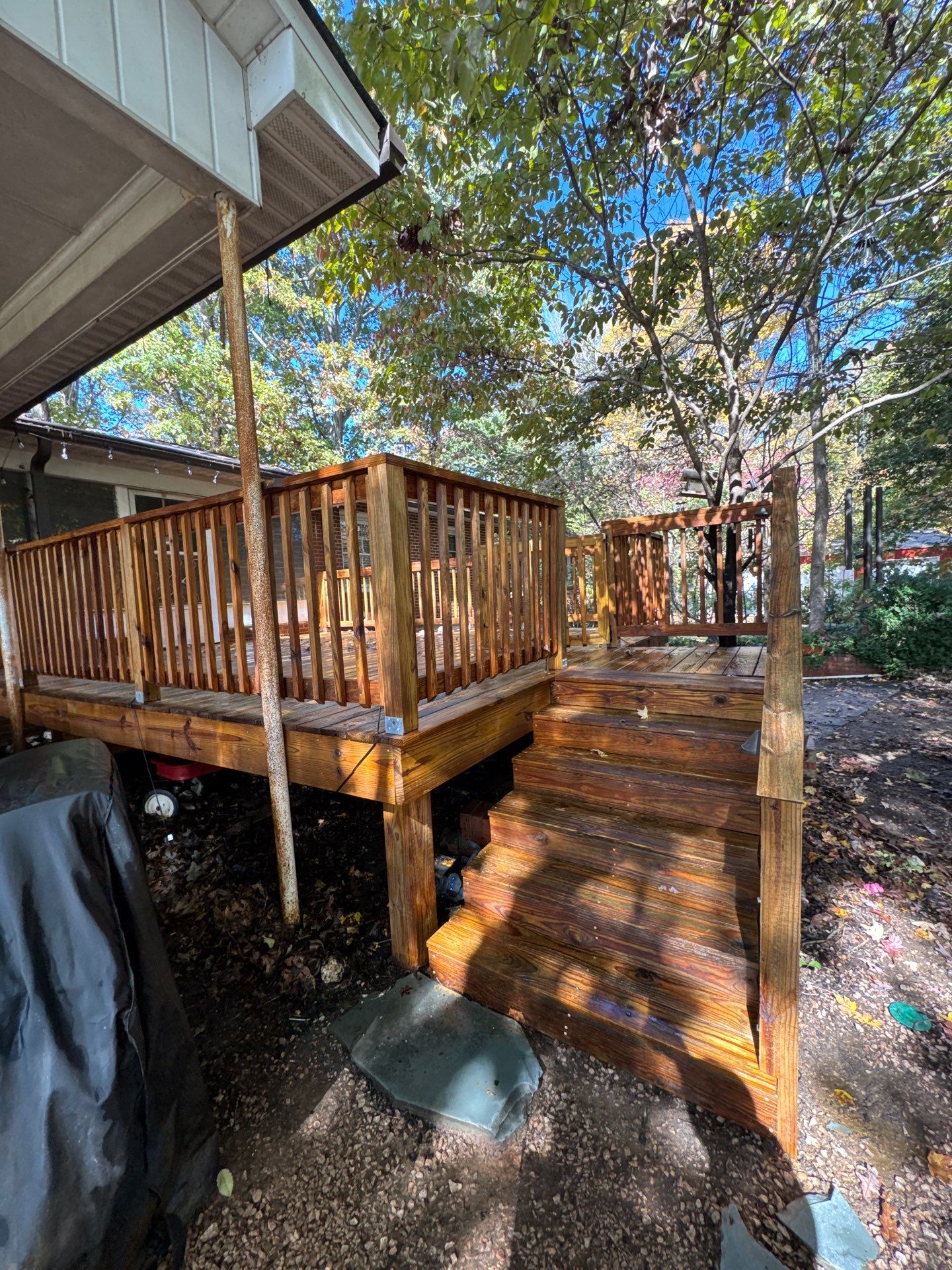 Weathered Deck using Wood Sealant by DuraSeal