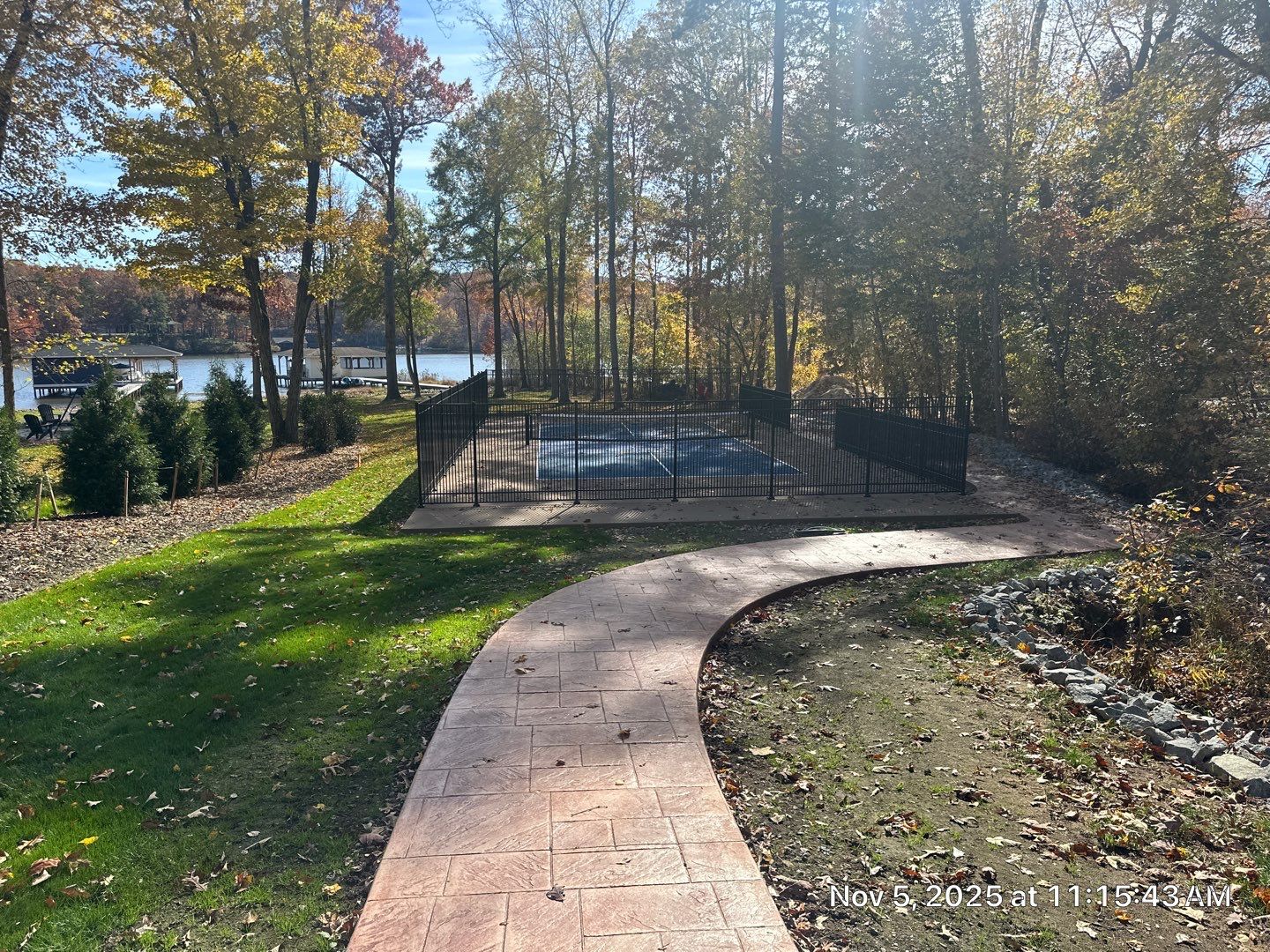 Pickle Ball Court in Mineral by City Light Construction LLC