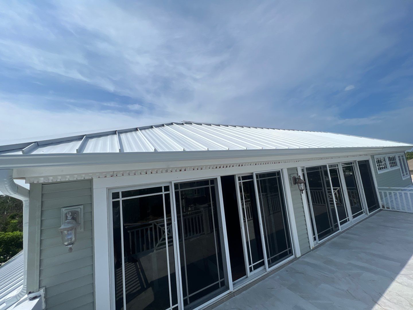 Sanibel Island Standing Seam Roof Replacement by Four Peaks Roofing