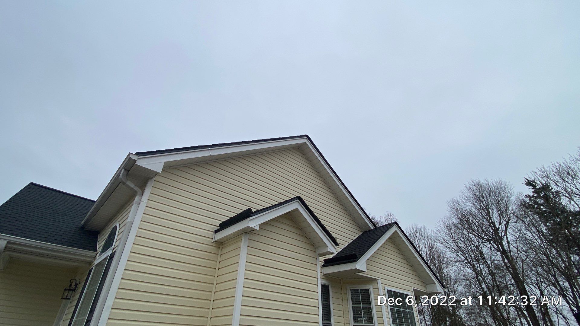 Roof Replacement using Gaf HDZ Charcoal by Just In Time Roofing and Restoration